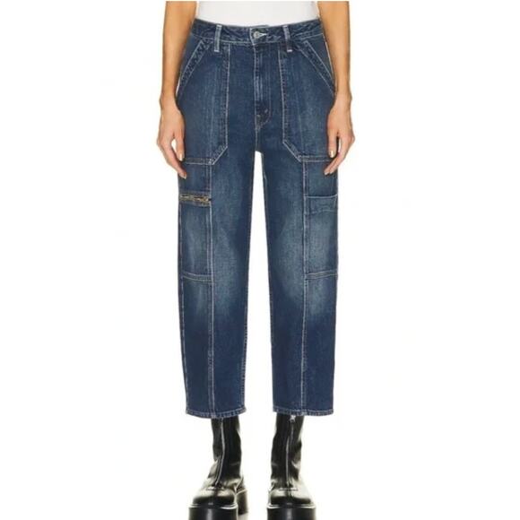 MOTHER Denim - Mother Superior The Private Zip Pocket Ankle Jeans Mile High Wash SZ 29 Luxury